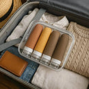 Kit 4 Frascos de Silicone para Viagem – 90ml Antivazamento