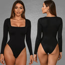 Kit com 2 Bodys Femininos Manga Longa