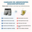 ProtecMen Cueca Reutilizável de Alta Absorção